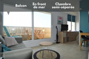 Studio avec chambre - Balcon et à 20m de la mer